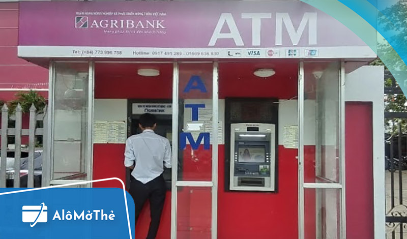 Kích hoạt thẻ Agribank tại cây ATM