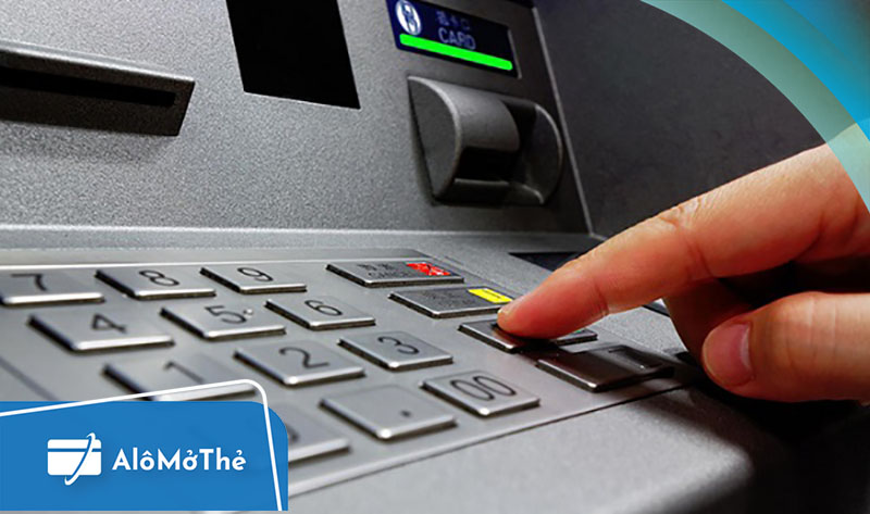 Đổi mật khẩu tại cây ATM Vietcombank