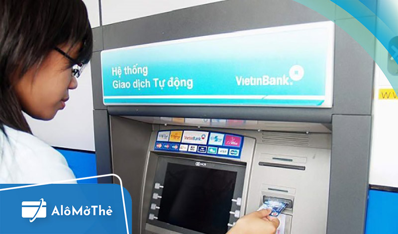 Đổi mật khẩu thẻ ATM Vietinbank tại cây ATM