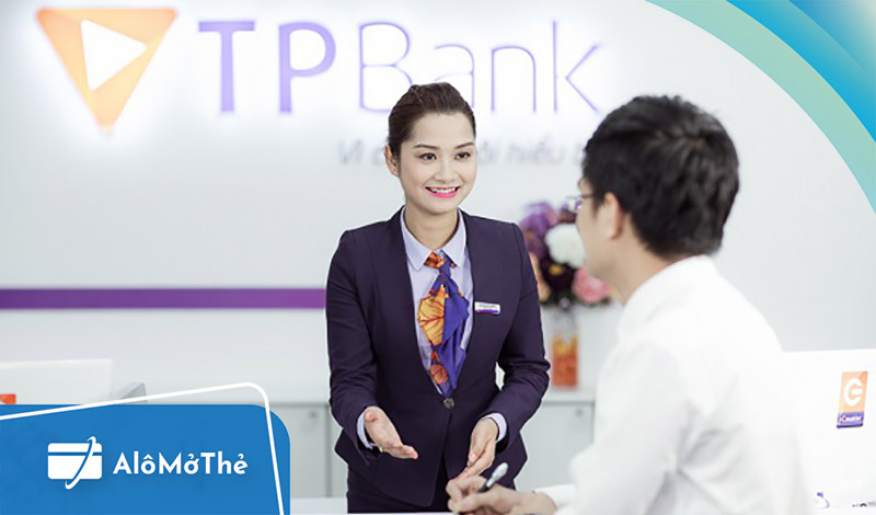 Mở tài khoản TPBank tại live bank hoặc quầy giao dịch