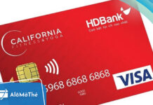 Hướng dẫn rút tiền mặt thẻ tín dụng ngân hàng HDBank