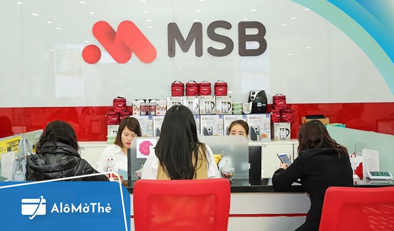 Rút tiền thẻ tín dụng MSB tại quầy giao dịch