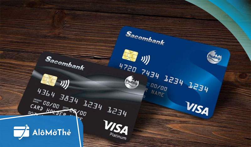Các loại thẻ tín dụng ngân hàng Sacombank