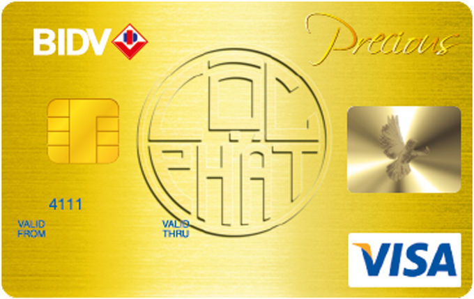 Thẻ BIDV Visa Precious